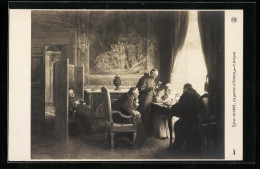 AK Salon De 1909, La Partie D`Eches, Geistliche Beim Schachspiel  - Ajedrez