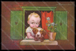 Artist Signed Illustratori Colombo Child Dog Serie 2007-4 Postcard VK7208 - Autres & Non Classés