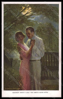 Artist Signed A. J. Dewey Romantic Couple Paper Moon Reinthal 466 Pc VK5822 - Autres & Non Classés