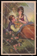 Illustratori Artist Signed F. Madi Romantic Couple Serie 213 Pc ZG6025 - Autres & Non Classés