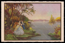 Artist Signed Illustratori Anichini Romantic Couple Serie 501 Postcard VK5848 - Autres & Non Classés