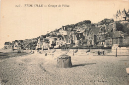 14 TROUVILLE UN GROUPE DE VILLAS - Trouville