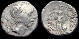 Kings Of Cappadocia Ariobarzanes III Eusebes Philoromaios AR Drachm - Griegas