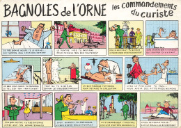 61 BAGNOLES DE L ORNE LES COMMANDEMENTS DU CURISTE - Bagnoles De L'Orne
