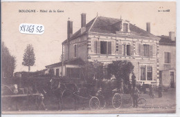 BOLOGNE- HOTEL DE LA GARE- BEL ATTELAGE - Andere & Zonder Classificatie