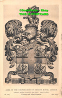 R432828 Arms Of The Corporation Of Trinity House. London. Carved Wood. About 167 - Autres & Non Classés