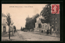 CPA Longué, Avenue De Saumur  - Saumur