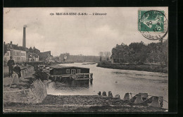 CPA Bray-sur-Seine, L`Abreuvoir  - Bray Sur Seine