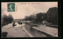 CPA Nemours, Port Au Sable Et L`Ecluse  - Nemours
