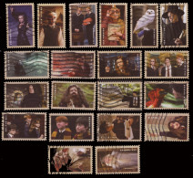 Etats-Unis / United States (Scott No.4825-44 - Harry Potter) (o) Set Of 10 - Used Stamps