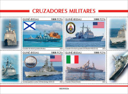 Guinea Bissau 2023 War Military Cruisers S202403 - Guinea-Bissau