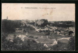 CPA Chateau-Landon, Vue Panoramique, Cote Sud  - Chateau Landon