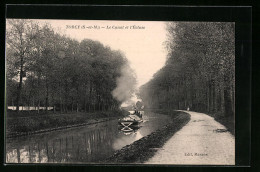 CPA Torcy, Le Canal Et L'Ecluse  - Torcy