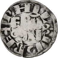 France, Philippe II Auguste, Denier Parisis, 1180-1223, Arras, Billon, TTB - 1180-1223 Philipp II. August 