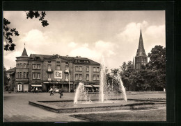 AK Bitterfeld, HO-Hotel Central  - Bitterfeld