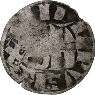 France, Philippe II Auguste, Denier Parisis, 1180-1223, Arras, Billon, TB - 1180-1223 Filips II Augustus
