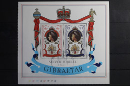 Gibraltar Block 3 Mit 346-347 Gestempelt #VO113 - Gibraltar