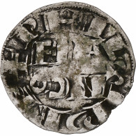 France, Philippe II Auguste, Denier Parisis, 1180-1223, Arras, Billon, TB+ - 1180-1223 Philippe II Augustus