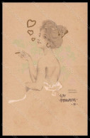 Artist Signed Illustratori R. Kirchner Lady La Favorite D.10-2 Postcard VK5452 - Sonstige & Ohne Zuordnung