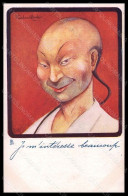 Artist Signed Graham Hyde Chinese Man Tuck Serie 449 Postcard VK5737 - Autres & Non Classés