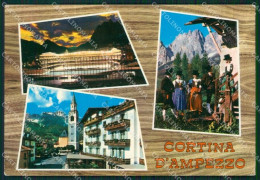 Belluno Cortina D'Ampezzo Foto FG Cartolina ZKM7000 - Belluno