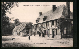 CPA Harcourt, Ferme De Chrétienville  - Harcourt