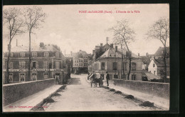 CPA Pont-de-L`Arche, L`Entrée De La Ville  - Pont-de-l'Arche