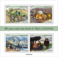 Liberia 2023 Art Painting 185 Years Since The Birth Of Paul Cézanne S202403 - Liberia