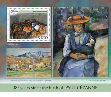 Liberia 2023 Art Painting 185 Years Since The Birth Of Paul Cézanne S202403 - Liberia