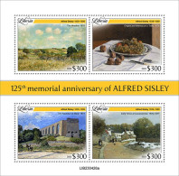 Liberia 2023 Art Painting 125th Memorial Anniversary Of Alfred Sisley S202403 - Liberia