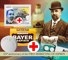 Liberia 2023 125th Anniversary Of The First Marketing Of Aspirin S202403 - Liberia