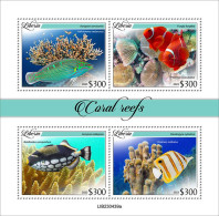 Liberia 2023 Marine Life Coral Reefs S202403 - Liberia