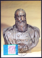 Belgium 1984 Maxi Card, Stamp On Stamp, 1984 Issued King Leopold II Stamp - 1981-1990