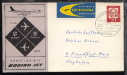 Lufthansa-Erstflug-Bf. Stuttgart-Frankfurt 26.4.1964 - Sonstige & Ohne Zuordnung