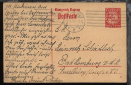 Würzburg *2* 19.III.19 (6 Striche) Auf Bayern-GSK - Machines à Affranchir (EMA)