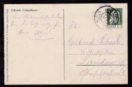 XXV. Verbandsschiessen Landau-Pfalz 1911 Mit Sonderstempel - Other & Unclassified