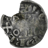 France, Philippe II Auguste, Denier Parisis, 1180-1223, Arras, Billon, TB - 1180-1223 Filips II Augustus