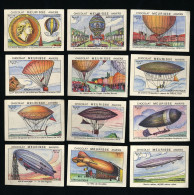 Meurisse - Ca 1930 - 10 - Aéronautique, Aeronautics, Balloon, Zeppelin - Full Serie - Other & Unclassified