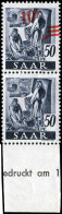 Saar, 1947, 235 II F (2), Postfrisch - Otros & Sin Clasificación