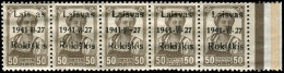 Deutsche Besetz.II.WK Litauen Rokiskis, 1941, Postfrisch - Ocupación 1938 – 45