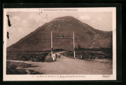 AK Le Puy De Dome, La Route Automobile Du Sommet  - Otros & Sin Clasificación