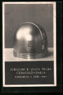 AK Pardubice, Jubilejni X. Zlata Prilba Ceskoslovenska, 7. Zari 1947  - Moto