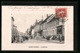 CPA Chevry-Cossigny, Grande Rue  - Autres & Non Classés