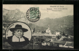 Cartolina Lecco, Acquate, Chiesa Di Don Abbondio  - Lecco