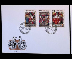 CL, FDC, Ausgabetag, Liechtenstein, 9490 Vaduz, 7. Juni 1979, 672-74 - FDC