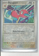 CARTE PORYGON 2 REVERSE FAILLE PARADOXE N° 143 - Escarlata Y Púrpura