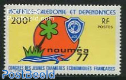 New Caledonia 1977 Junior Chamber Of Commerce 1v, Mint NH, Various - Export & Trade - Nuevos