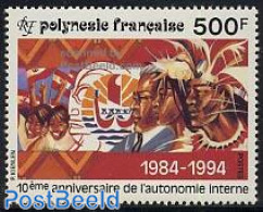 French Polynesia 1994 Autonomy 1v, Mint NH - Neufs