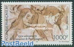 French Polynesia 1998 Paul Gaugin 1v, Mint NH, Art - Modern Art (1850-present) - Paintings - Paul Gauguin - Unused Stamps