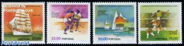 Portugal 1982 Sports 4v, Mint NH, Sport - Transport - Football - Hockey - Sailing - Sport (other And Mixed) - Ships An.. - Ongebruikt